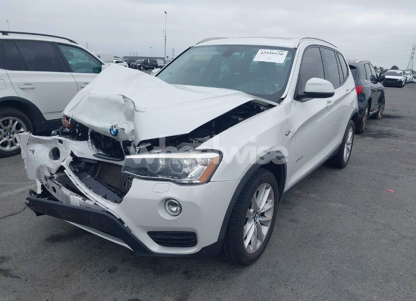 Photo 2 of 2017 Bmw X3 SDRIVE28I (VIN 5UXWZ7C3XH0V87574)