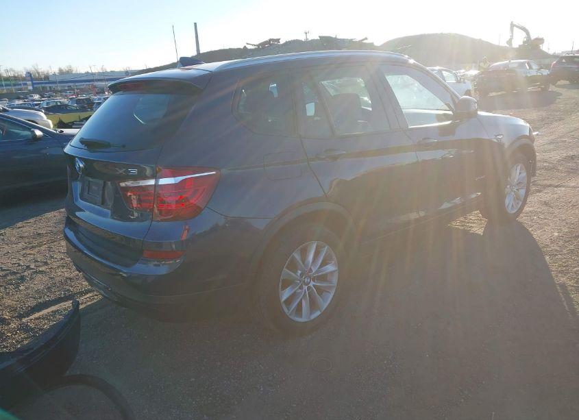 Photo 4 of 2017 Bmw X3 SDRIVE28I (VIN 5UXWZ7C3XH0X43046)