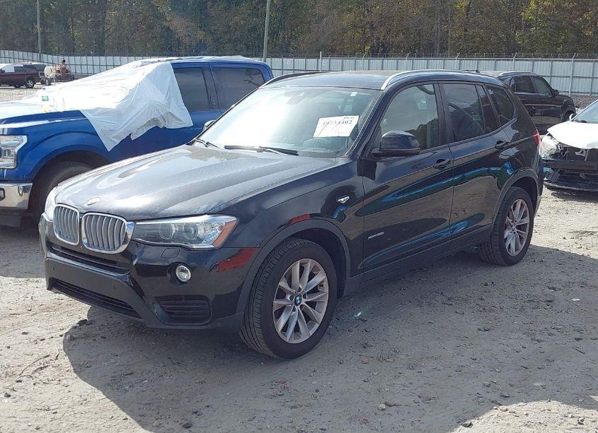 Photo 2 of 2016 Bmw X3 SDRIVE28I (VIN 5UXWZ7C52G0T42560)