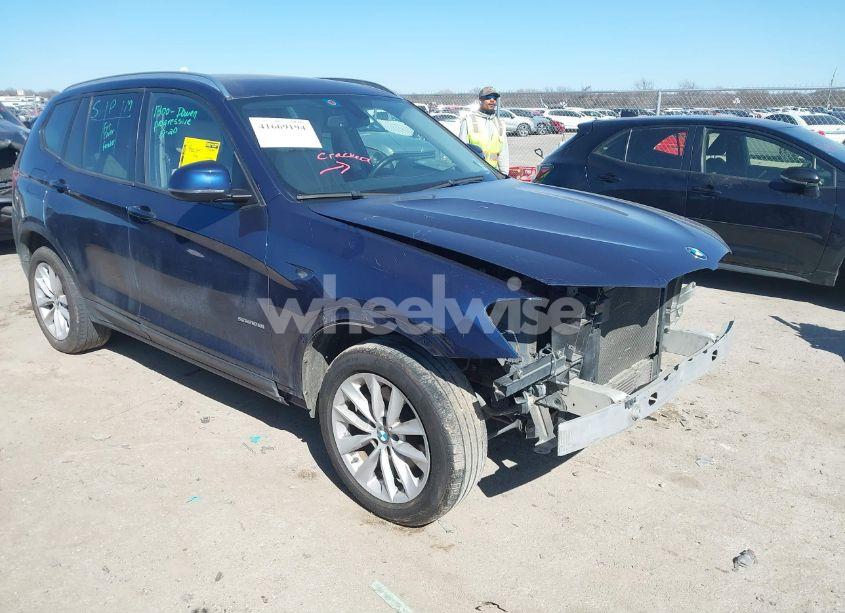 2017 Bmw X3 SDRIVE28I (VIN 5UXWZ7C53H0U46640) main photo