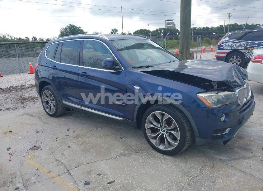 2016 Bmw X3 SDRIVE28I (VIN 5UXWZ7C58G0M83746) main photo