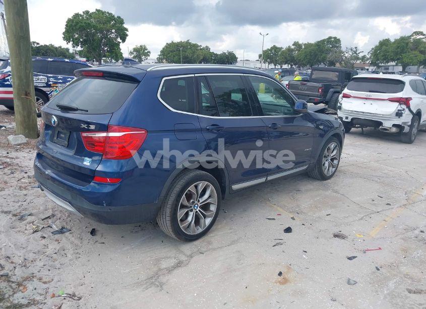 Photo 4 of 2016 Bmw X3 SDRIVE28I (VIN 5UXWZ7C58G0M83746)