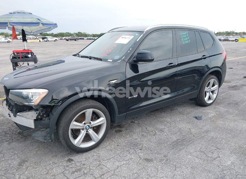 Photo 2 of 2017 Bmw X3 SDRIVE28I (VIN 5UXWZ7C5XH0T44011)