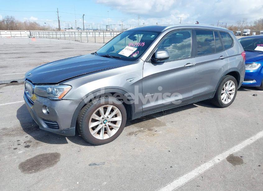 Photo 2 of 2017 Bmw X3 SDRIVE28I (VIN 5UXWZ7C5XH0U47414)