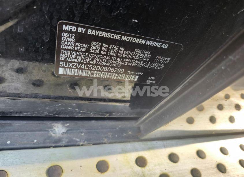 Photo 9 of 2013 Bmw X5 N/A (VIN 5UXZV4C52D0B06299)