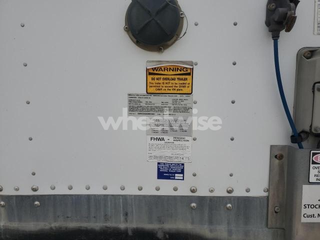 Photo 4 of 2016 VANGUARD NATIONAL DRY VAN TRAILER (VIN 5V8VC5324GM610491)