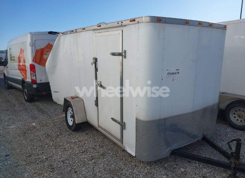 2013 Freedom Trailers, LL CARGO TRAILER 6X12 (VIN 5WKBE1217D1016700) main photo