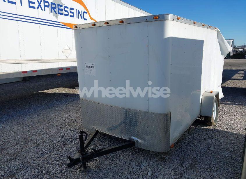 Photo 2 of 2013 Freedom Trailers, LL CARGO TRAILER 6X12 (VIN 5WKBE1217D1016700)