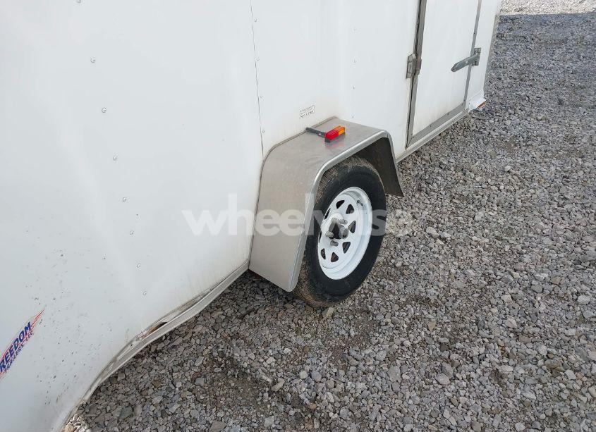 Photo 8 of 2013 Freedom Trailers, LL CARGO TRAILER 6X12 (VIN 5WKBE1217D1016700)