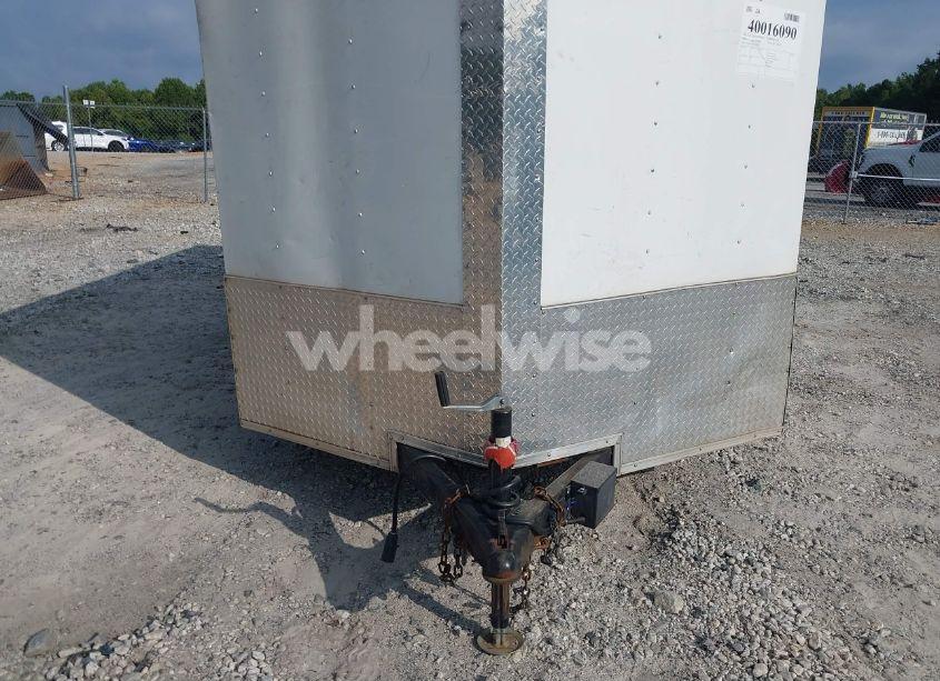 Photo 10 of 2018 Freedom 7x14/ 8FT TALL WHITE FREEDOM TRAILER (VIN 5WKBE1426J1051021)