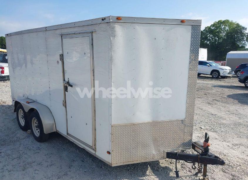 Photo 12 of 2018 Freedom 7x14/ 8FT TALL WHITE FREEDOM TRAILER (VIN 5WKBE1426J1051021)