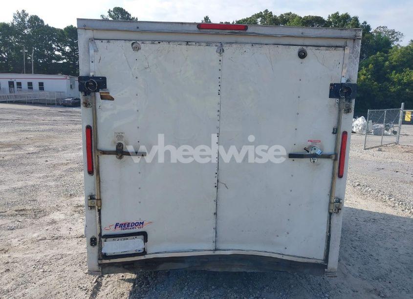 Photo 7 of 2018 Freedom 7x14/ 8FT TALL WHITE FREEDOM TRAILER (VIN 5WKBE1426J1051021)