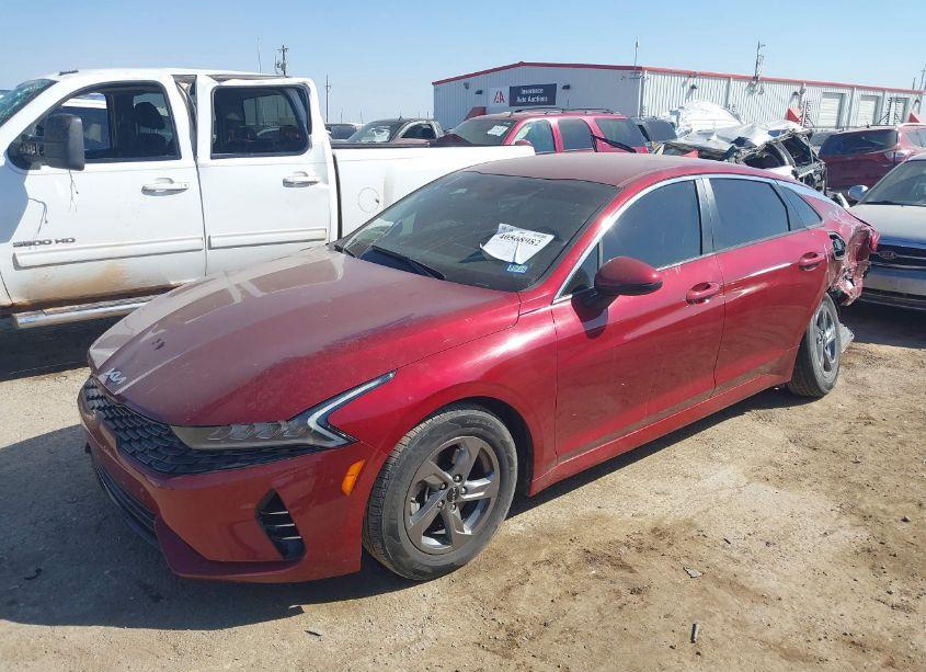 Photo 2 of 2022 Kia K5 LXS (VIN 5XXG14J23NG134638)