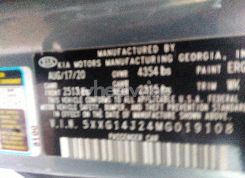 Photo 9 of 2021 Kia K5 LXS (VIN 5XXG14J24MG019108)