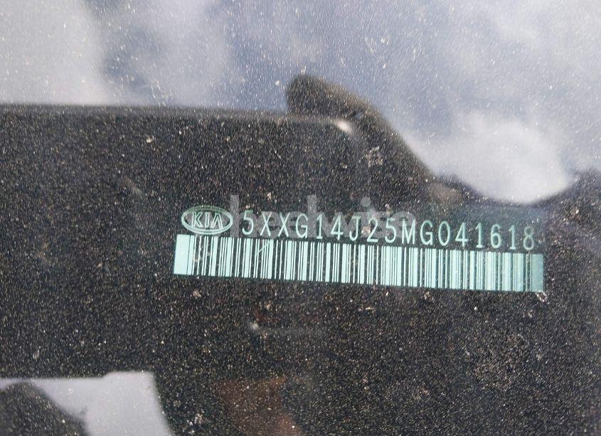 Photo 9 of 2021 Kia K5 LXS (VIN 5XXG14J25MG041618)