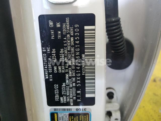 Photo 8 of 2022 KIA K5 LXS (VIN 5XXG14J26NG145309)