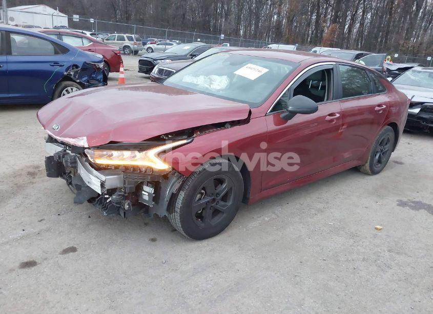 Photo 2 of 2021 Kia K5 LX (VIN 5XXG24J24MG041221)