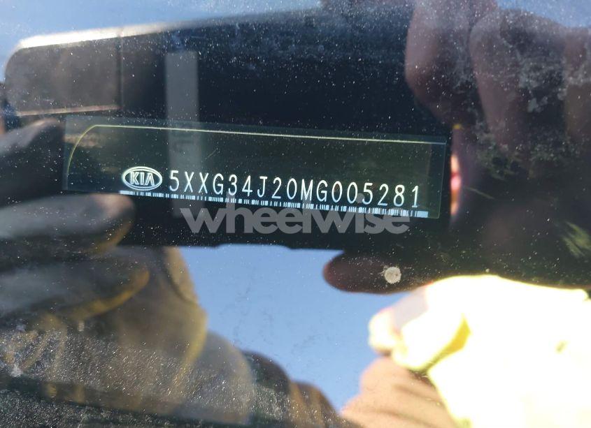 Photo 9 of 2021 Kia K5 EX (VIN 5XXG34J20MG005281)