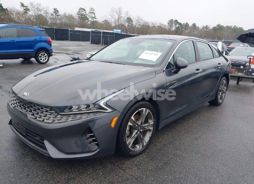 Photo 2 of 2021 Kia K5 EX (VIN 5XXG34J20MG014904)