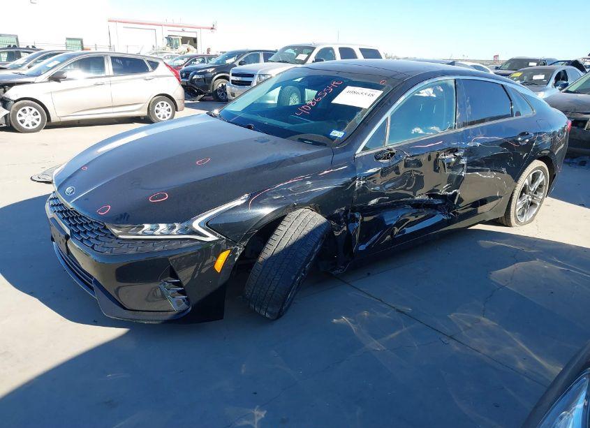 Photo 2 of 2021 Kia K5 EX (VIN 5XXG34J25MG014090)