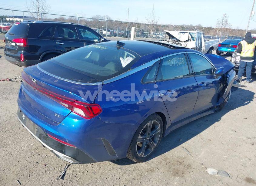 Photo 4 of 2021 Kia K5 EX (VIN 5XXG34J25MG031925)