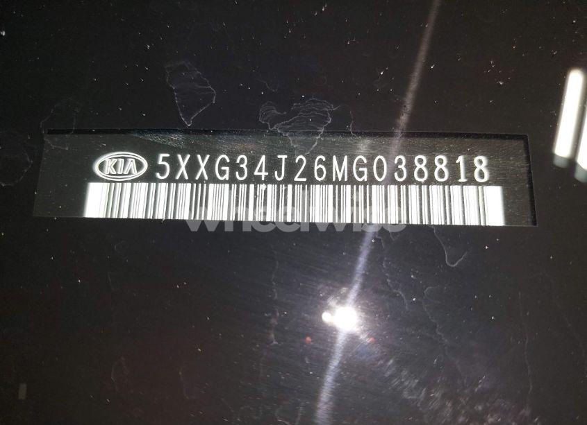 Photo 19 of 2021 Kia K5 EX (VIN 5XXG34J26MG038818)