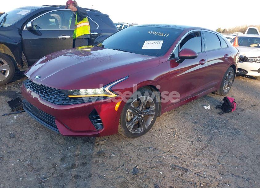 Photo 2 of 2021 Kia K5 EX (VIN 5XXG34J2XMG006244)