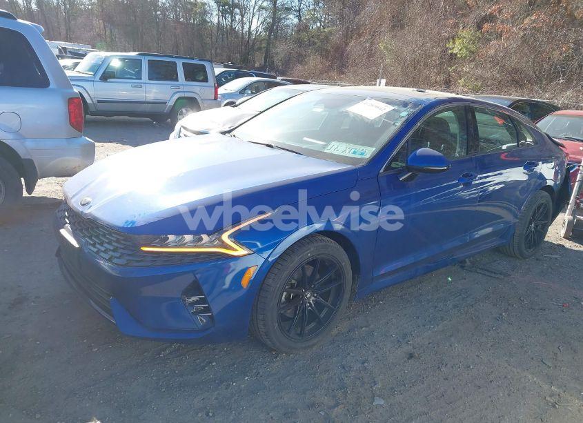 Photo 2 of 2021 Kia K5 EX (VIN 5XXG34J2XMG013338)