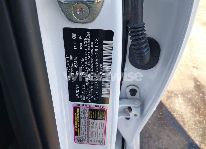 Photo 9 of 2023 Kia K5 GT (VIN 5XXG44J86PG219178)