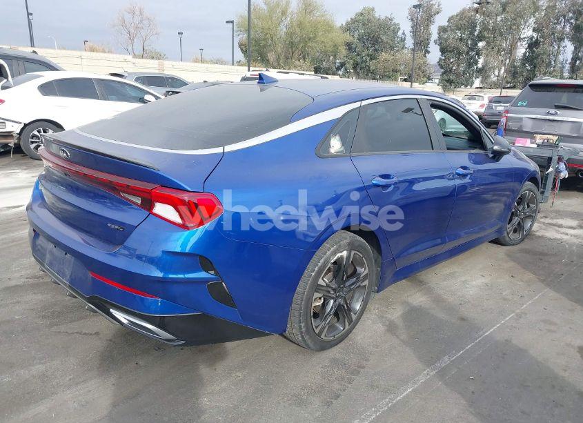 Photo 4 of 2021 Kia K5 GT-LINE (VIN 5XXG64J21MG009833)