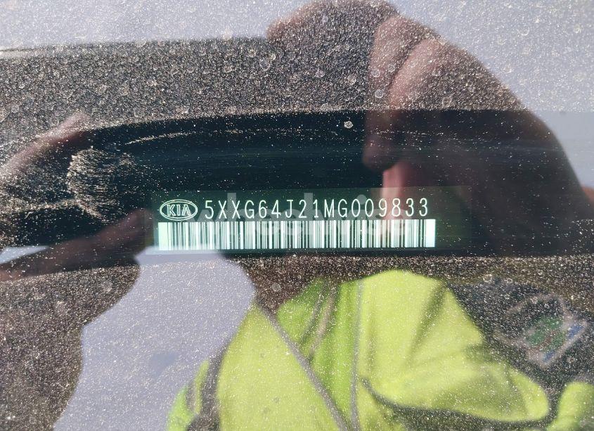 Photo 9 of 2021 Kia K5 GT-LINE (VIN 5XXG64J21MG009833)