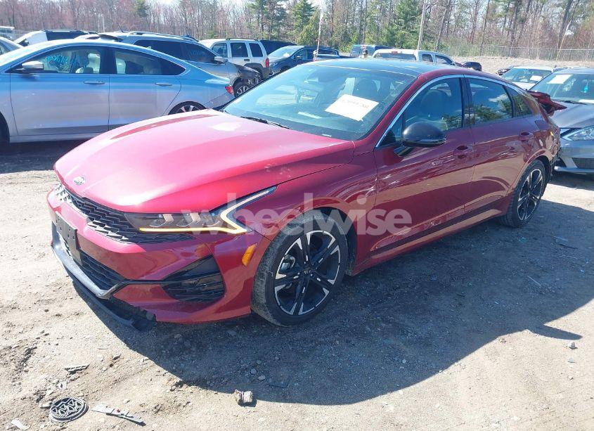 Photo 2 of 2021 Kia K5 GT-LINE (VIN 5XXG64J21MG077890)