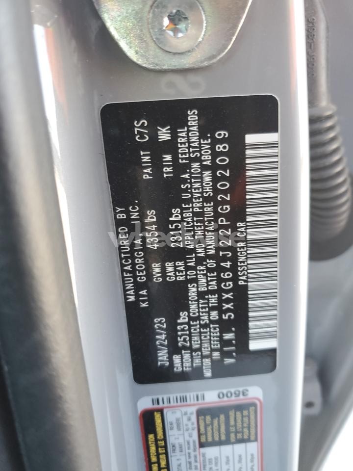 Photo 12 of 2023 KIA K5 GT LINE (VIN 5XXG64J22PG202089)