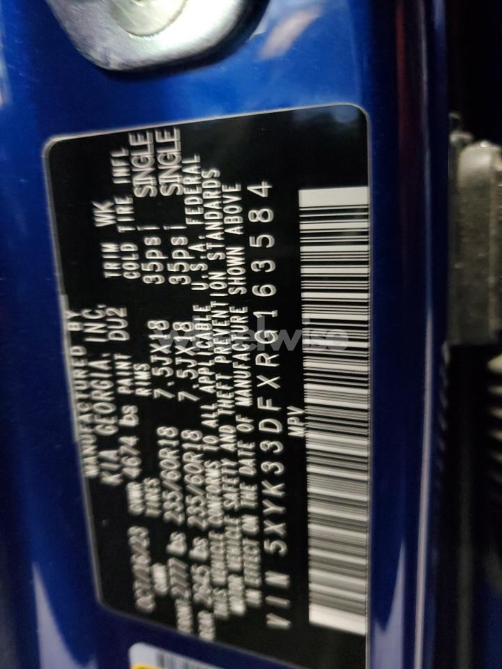 Photo 14 of 2024 KIA SPORTAGE EX (VIN 5XXG64J24MG042700)