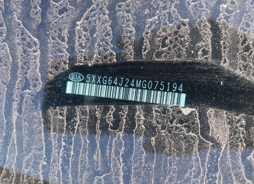 Photo 9 of 2021 Kia K5 GT-LINE (VIN 5XXG64J24MG075194)