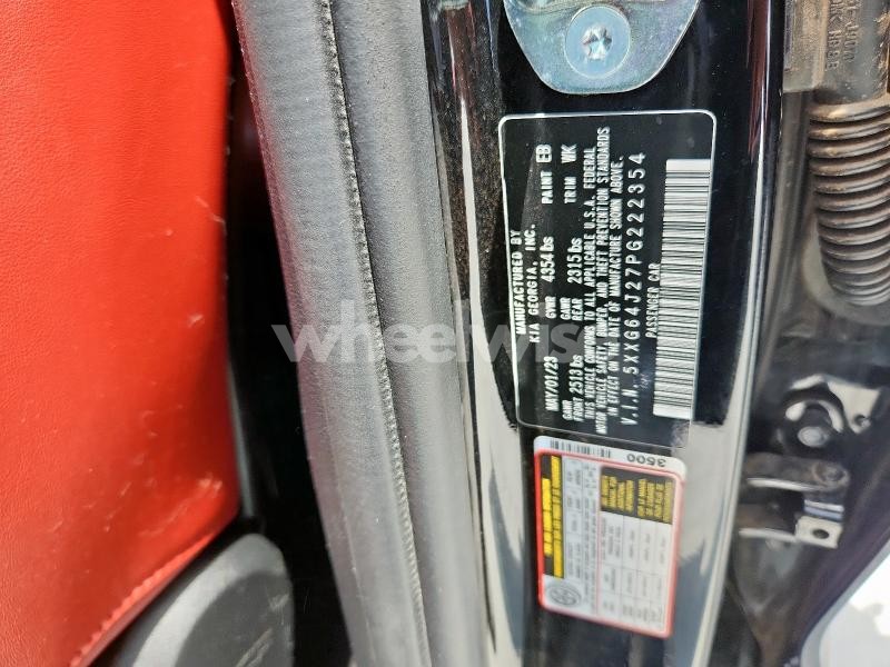 Photo 7 of 2023 KIA K5 GT LINE (VIN 5XXG64J27PG222354)