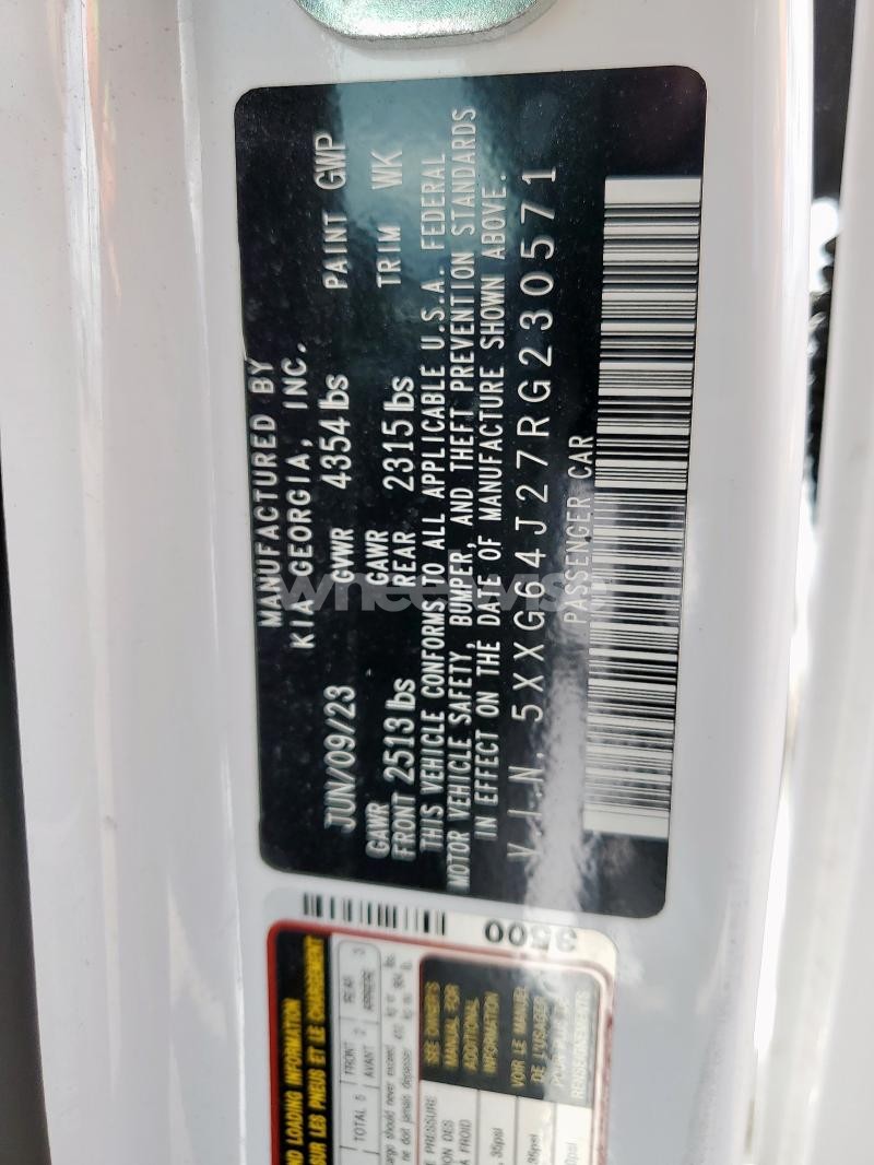 Photo 6 of 2024 KIA K5 GT LINE (VIN 5XXG64J27RG230571)