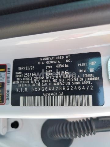 2024 KIA K5 GT LINE (VIN 5XXG64J28RG246472) main photo