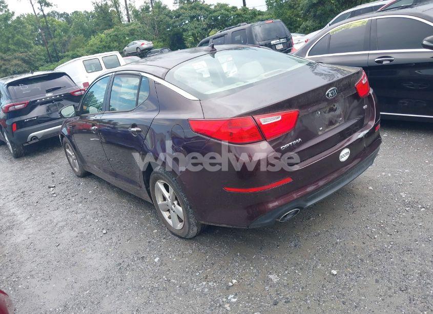 Photo 3 of 2014 Kia Optima LX (VIN 5XXGM4A70EG260667)