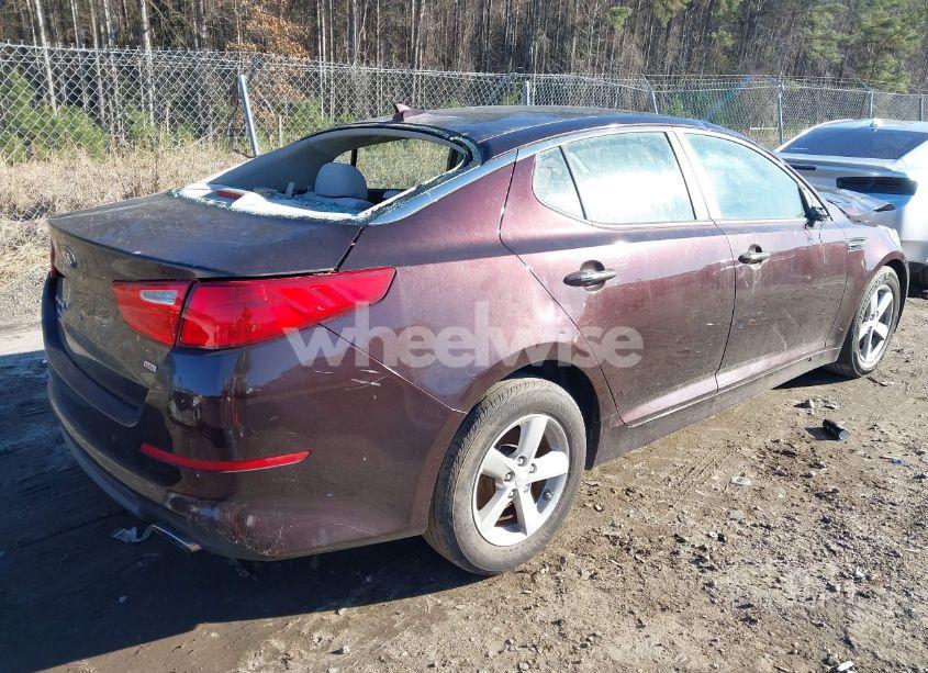 Photo 4 of 2014 Kia Optima LX (VIN 5XXGM4A70EG280613)