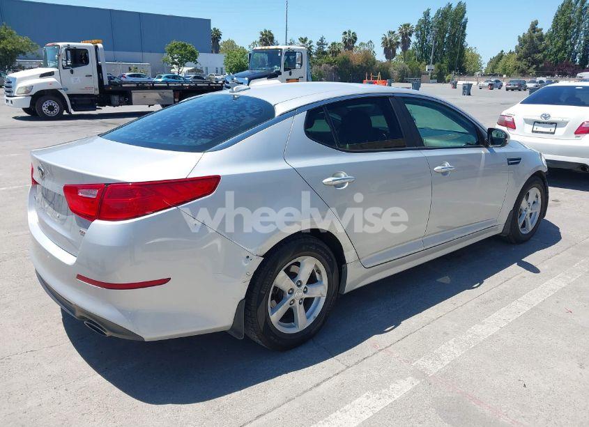 Photo 4 of 2014 Kia Optima LX (VIN 5XXGM4A70EG342821)