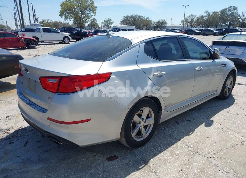 Photo 4 of 2015 Kia Optima LX (VIN 5XXGM4A70FG430964)