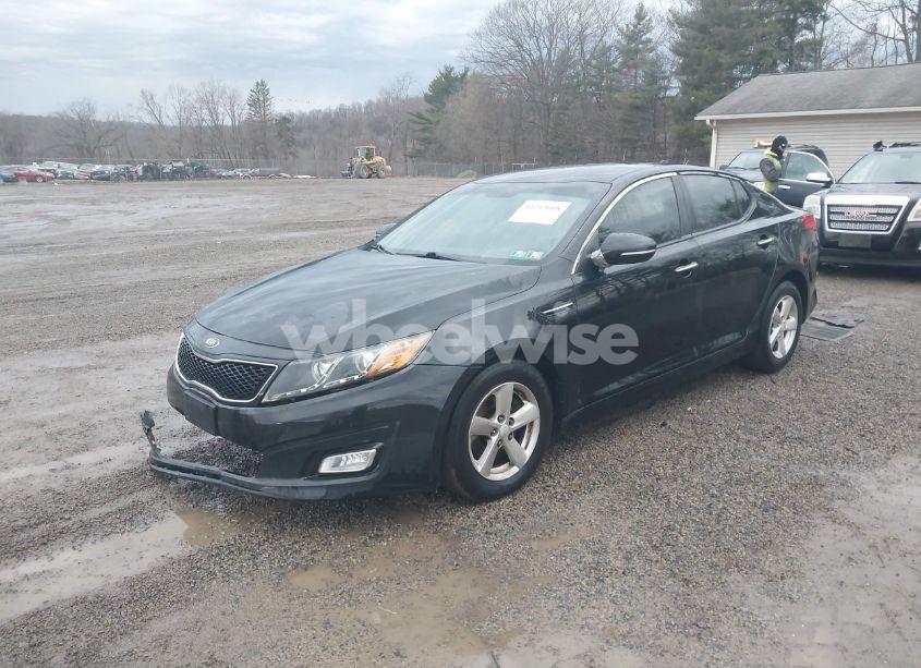 Photo 2 of 2014 Kia Optima LX (VIN 5XXGM4A71EG331827)