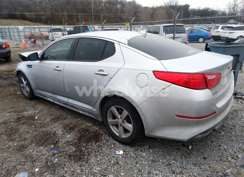 Photo 3 of 2014 Kia Optima LX (VIN 5XXGM4A71EG340589)