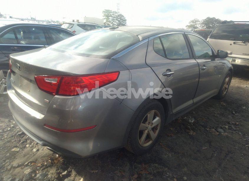 Photo 4 of 2014 Kia Optima LX (VIN 5XXGM4A71EG343119)