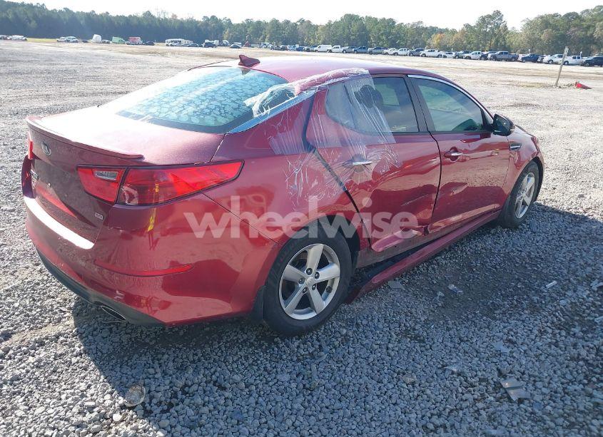 Photo 4 of 2015 Kia Optima LX (VIN 5XXGM4A71FG440659)