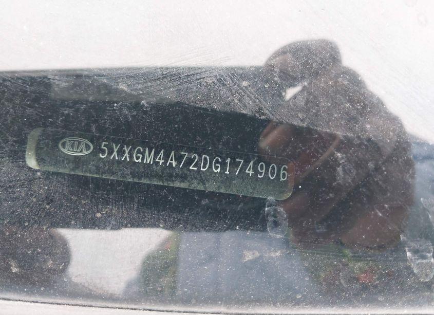 Photo 9 of 2013 Kia Optima LX (VIN 5XXGM4A72DG174906)