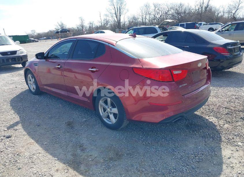 Photo 3 of 2014 Kia Optima LX (VIN 5XXGM4A72EG325129)