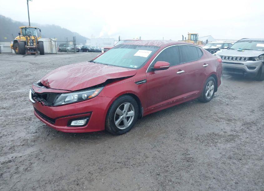 Photo 2 of 2015 Kia Optima LX (VIN 5XXGM4A72FG364482)