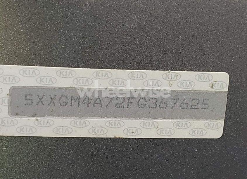 Photo 9 of 2015 Kia Optima LX (VIN 5XXGM4A72FG367625)